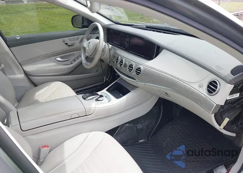 2015 Mercedes-Benz S 550 из США, поврежденный, VIN WDDUG8CB4FA169679